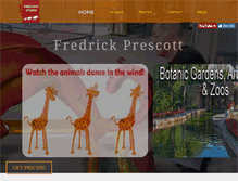 Tablet Screenshot of prescottstudio.com